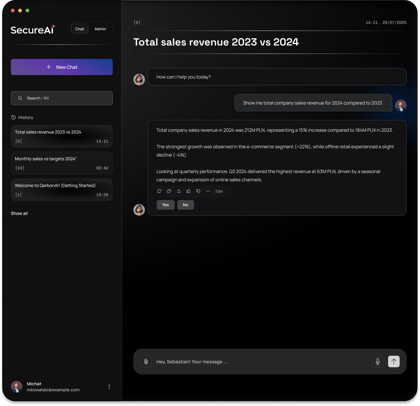 QarbonAI Dashboard
